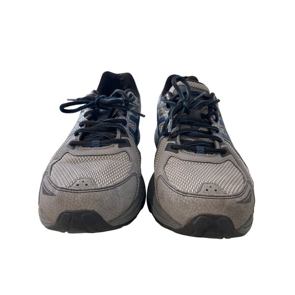 Asics Gel Venture 6 Running Shoes Size 12 Gray Blue Mesh Trail Outdoor Sporty main image 8